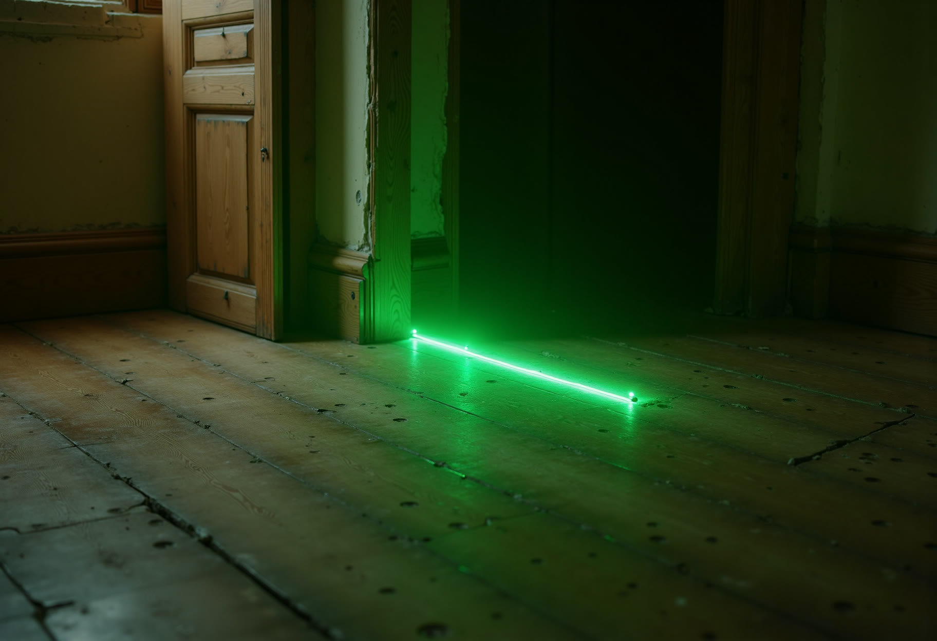 Plate 02 β Laser line across the low corner