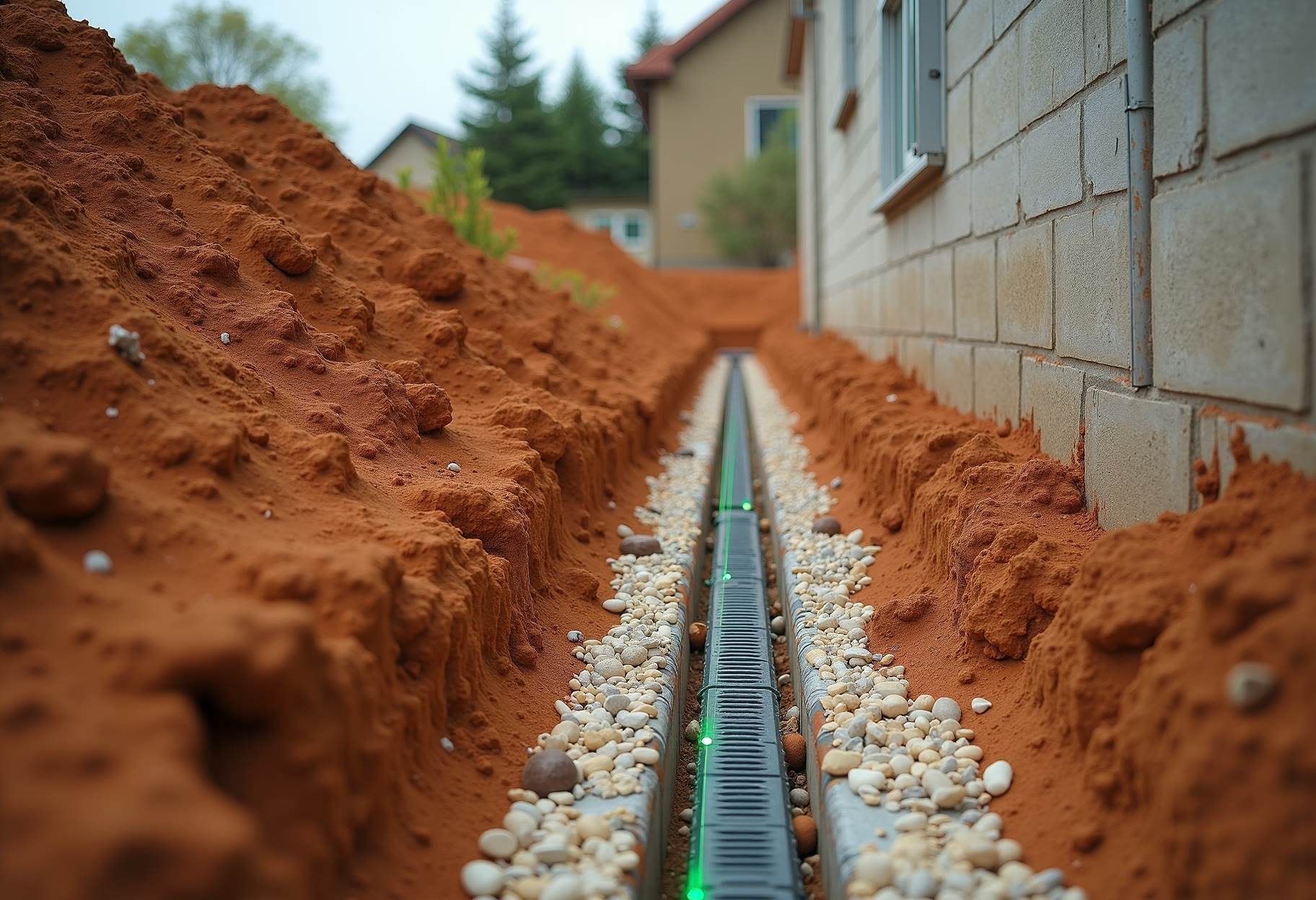 Drainage, Grading & Root Barriers